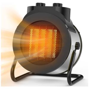 Aquecedor de Ambiente Elevoke de 1500W com Design Rápido e Seguro - Portátil e Versátil para Casa e Escritório