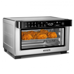 Forno Elétrico Tostador Gourmia Inox Digital Air Fryer 10L Convecção 12 Programas 1000W 110V