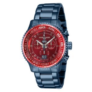 Relgio masculino Chase Durer Air Fighter Swiss Ronda 5050.C calibre - 45 mm. Azul Escuro CDW-0046