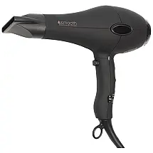 Usmooth Secador de Cabelo Profissional com 3 Temperaturas, 110V, Preto