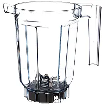 Vita Mix Jarra Reposição Liquidificador Apenas Com Lâmina Úmida Sem Tampa, 946ml 1 cada, VITAMIX 15653, Água