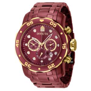 Relgio masculino profissional - 48 mm. Vermelho 40246