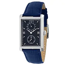 Relgio masculino vintage - 27 mm. Azul 43246