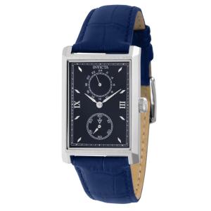 Relgio masculino vintage - 27 mm. Azul 43246