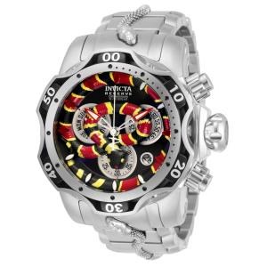 Relógio Masculino Invicta Reserve Venom Snake 52, Aço 30846