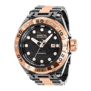 Relgio Masculino Reserva Ripsaw Automtico - 52,7mm. Preto. Rosa ouro. Ao 38846
