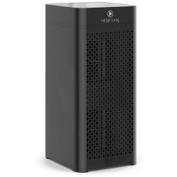 Purificador de Ar com Filtro HEPA H13 e 3 Velocidades, Cobertura 78 m2, 110V, Medify MA 40, Preto
