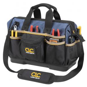 PB Bolsa de Ferramentas Organizadora com 24 Compartimentos, CUSTOM LEATHERCRAFT 1563, Preto