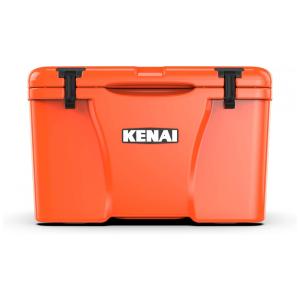 Cooler Caixa Térmica Portátil 25 Litros com Porta Copos, KENAI 700017, Laranja
