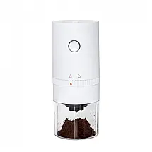 Moedor de Café em Grãos 15g com Controle de Velocidade, 110v, ELEPHANTNUM CSEGc, Branco