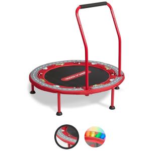 Trampolim Infantil 2 em 1 Radio Flyer Vermelho Diversão garantida para os pequenos