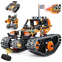 KIt de Construção Programável com 3 Formas e 392 Peças para Crianças Acima de 9 Anos, AOHU, Laranja