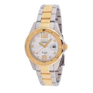 Relgio feminino anjo - 38 mm. Ao. Ouro 36056