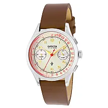 Relgio masculino vintage - 36 mm. Marrom ZG-37056