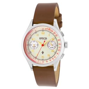 Relgio masculino vintage - 36 mm. Marrom ZG-37056