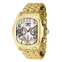Relógio Masculino Invicta Lupah com Mostrador Madrepérola 44, Ouro 43156