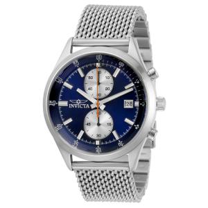 Relógio Masculino de Quartzo Pro Diver, Invicta 31356, Prata e Azul