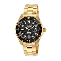 Relógio Masculino Pro Diver, Invicta 14356, Dourado e Preto