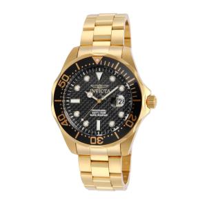 Relógio Masculino Pro Diver, Invicta 14356, Dourado e Preto