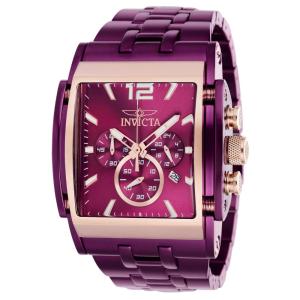 Relgio masculino Speedway - 47 mm. Borgonha 39456