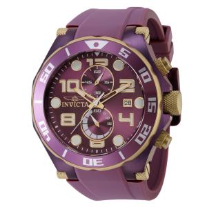 Relgio masculino profissional - 50 mm. Roxo Claro 40656