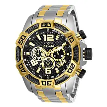 Relgio masculino Pro SCUBA - 50 mm. Ao. Ouro 25856