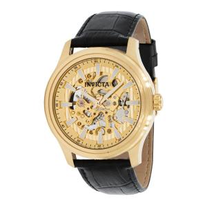 Relógio masculino mecânico vintage Invicta , preto 37956