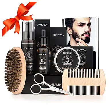 Kit para Barba Profissional Portátil