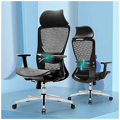 Cadeira de Escritório Ergonômica Giratória