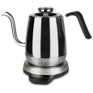 Chaleira Elétrica KitchenAid KEK1032SS Gooseneck, 1 Litro, Aço Inoxidável, Prata 110V