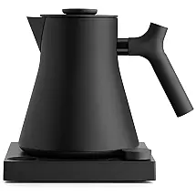 Chaleira Elétrica Fellow 900 mL, Controle de Temperatura, Desligamento Automático, 110V, Preta