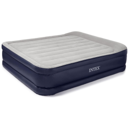 Colchão Inflável Dura Beam, Queen, INTEX 64135E, Cinza