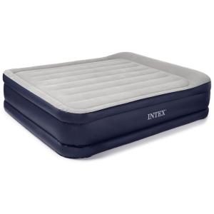 Colchão Inflável Dura Beam, Queen, INTEX 64135E, Cinza