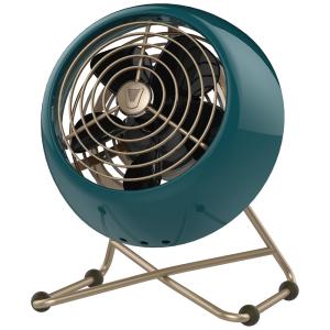 Mini Ventilador Vintage com 2 Velocidades, 110V 25W, VORNADO CR1 0283 84, Azul Teal