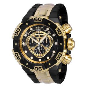 Relgio masculino Reserve Carbon Hawk Swiss Ronda 5040.F calibre - 54,7 mm. Ouro. Preto 37266