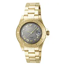 Relógio Feminino Angel, Invicta 14366, Dourado e Cinza