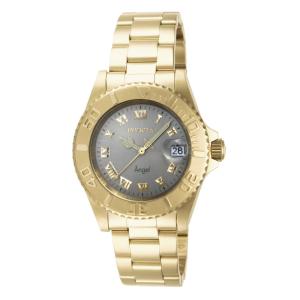 Relógio Feminino Angel, Invicta 14366, Dourado e Cinza