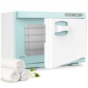 Aquecedor de Toalha Elétrico para Barbearia Profissional 8L, 110V, TASALON, Azul e Branco