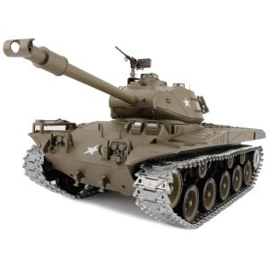 Tanque M41A3 Walker Bulldog para Adultos com Controle Remoto de 2.4GHz e Torre Giratória de 360, Heng Long