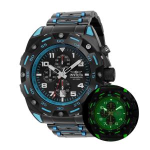 Relógio masculino Sea Monster - 50mm. Azul. Preto 37666