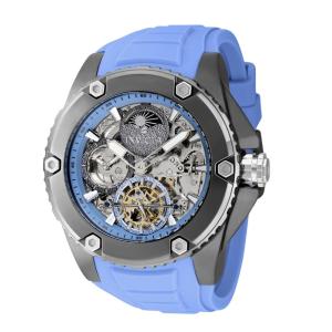 Relgio masculino Akula Automtico Moonphase Dial - 51 mm. Azul Claro 42766