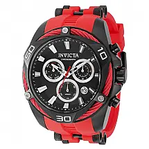 Relógio Masculino Analógico de Quartzo 50mm, Invicta Bolt 43766, Vermelho