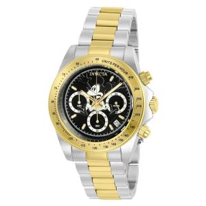 Relógio Masculino Disney Mickey Mouse, Invicta 22866, Prata, Dourado e Preto Edição Limitada