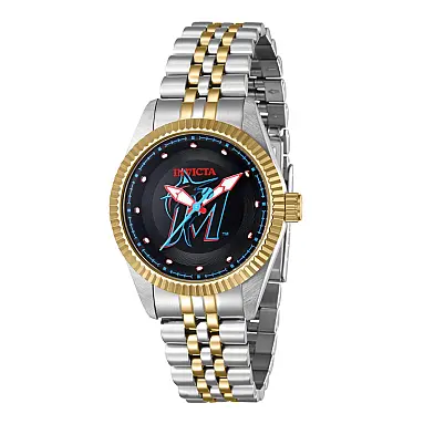 Relgio feminino MLB Miami Marlins