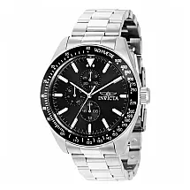 Relógio Masculino Invicta Aviator Storm 45mm, Aço 38966