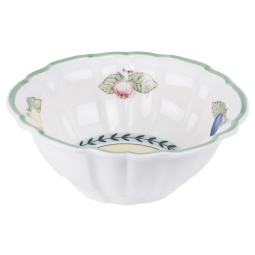 Tigela Elegante e Sofisticada com Capacidade de 600mL, Material de Porcelana e Formato Redondo, Villeroy Boch, Branca Colorida