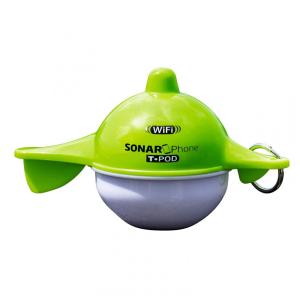 Sonar de Pesca Inteligente Detecta até 3 Frequências de Peixe até 36M com Wi Fi, VEXILAR, Verde