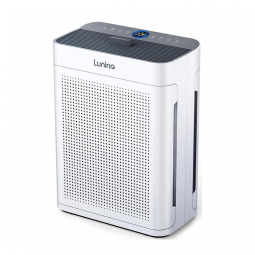 Purificador de Ar LUNINO para Residências Grandes de até 162 m²: HEPA Dupla Face com Filtro Lavável e Sensores de Qualidade do Ar.