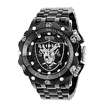 Relógio Masculino de Quartzo NFL Las Vegas Raiders, Invicta 36176, Preto
