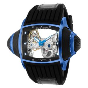 Relógio Masculino Analógio Automático 68mm, Invicta Vintage 35276, Preto
